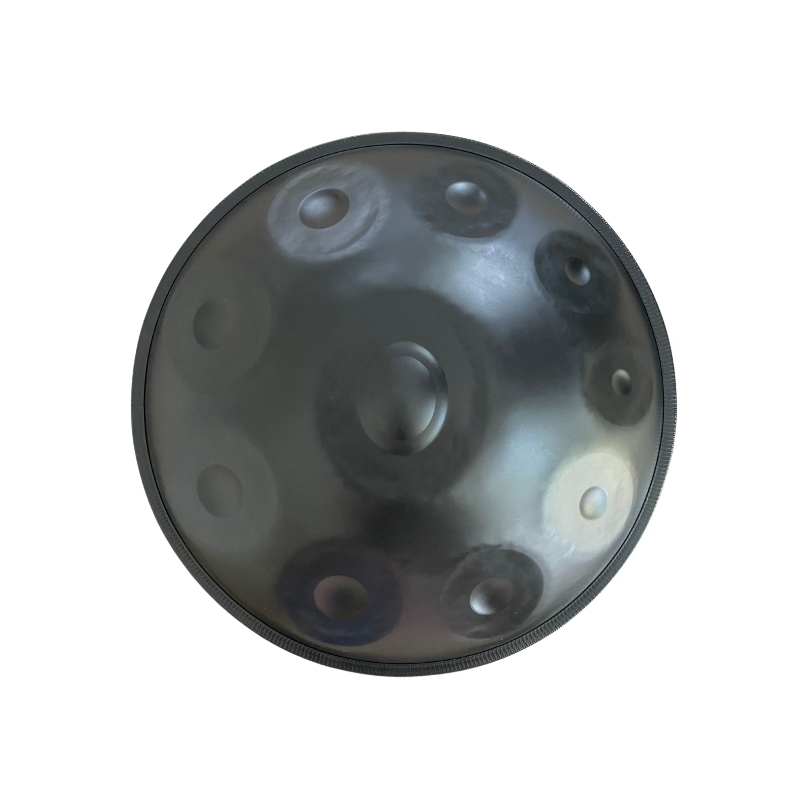 Jam Music 10 Notes Handpan 22' Inch Handpan Drum Hand Drum In Minor D 440Hz- Black