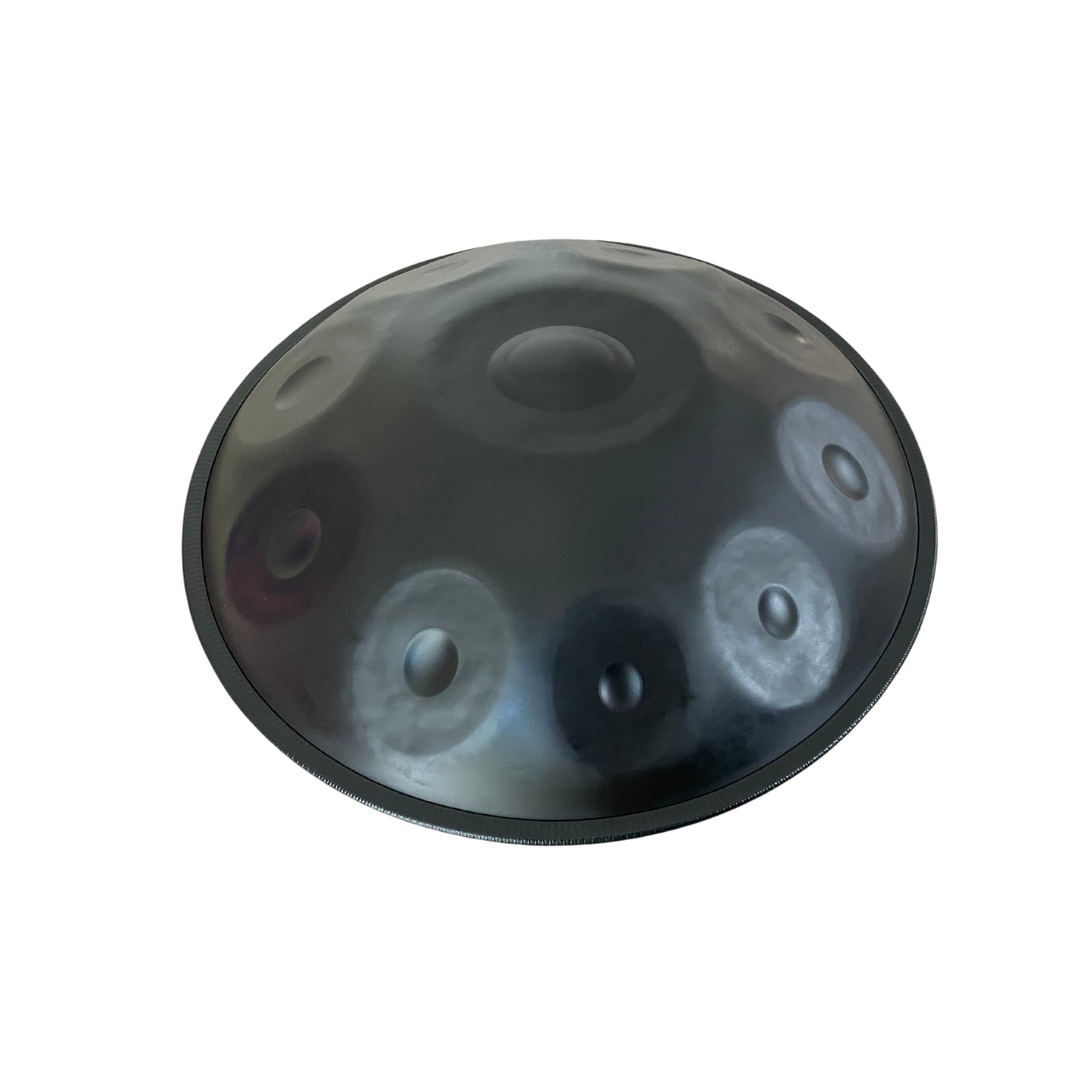 Jam Music 10 Notes Handpan 22' Inch Handpan Drum Hand Drum In Minor D 440Hz- Black