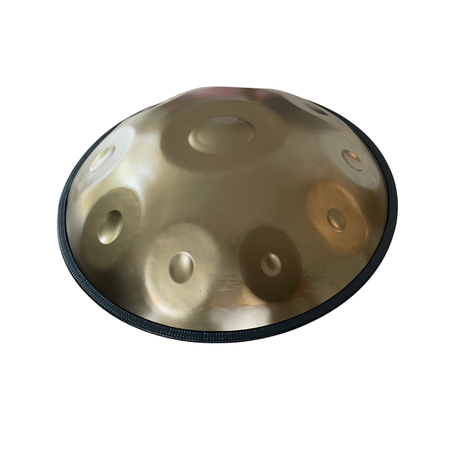 Jam Music 10 Notes Handpan 22' Inch Handpan Drum Hand Drum In Minor D 440Hz- Gold