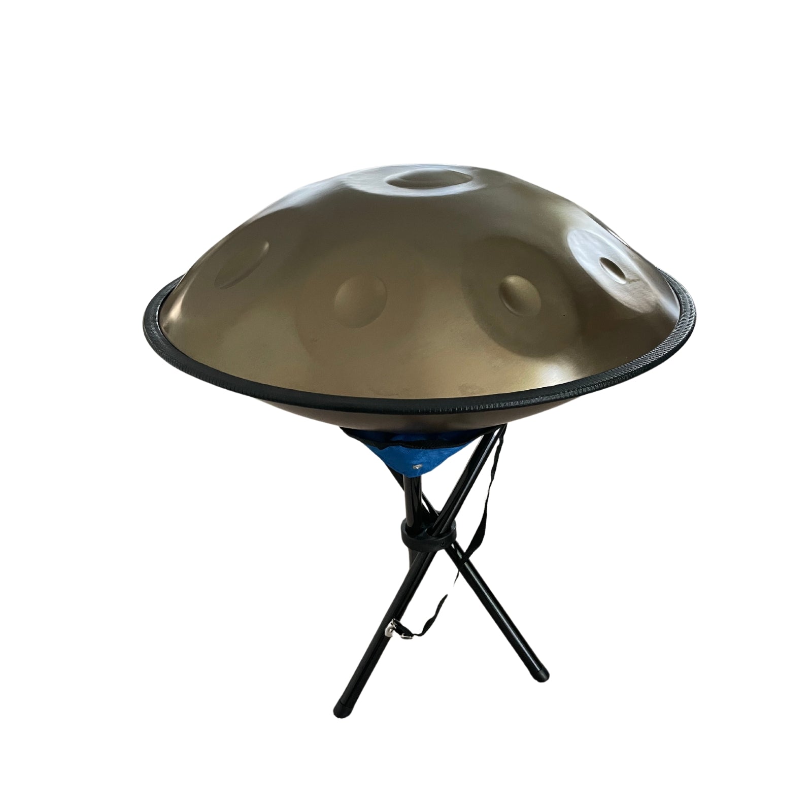 Jam Music 9 Notes Handpan 22' Inch Steel Hand Drum In Minor D 440Hz - Gold