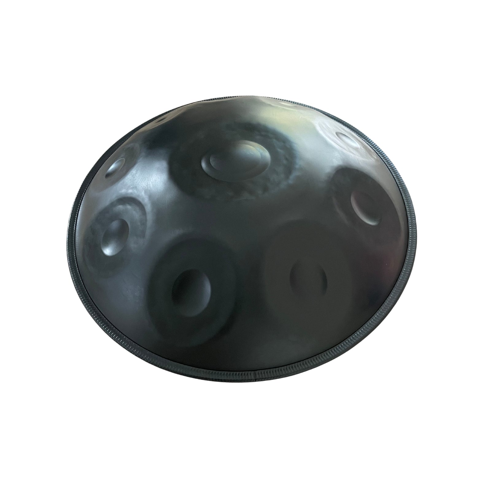 Jam Music 10 Notes Handpan 22' Inch Handpan Drum Hand Drum In Minor D 440Hz- Black