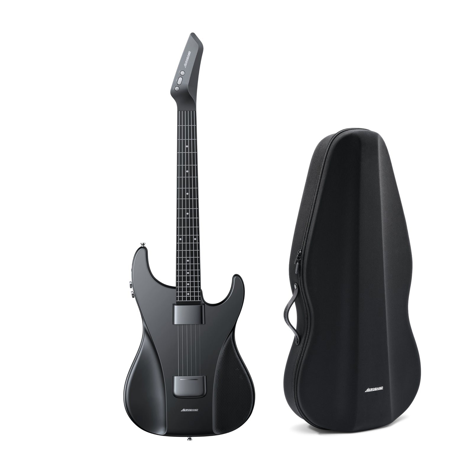 Aeroband Guitar with Gig Case in Black