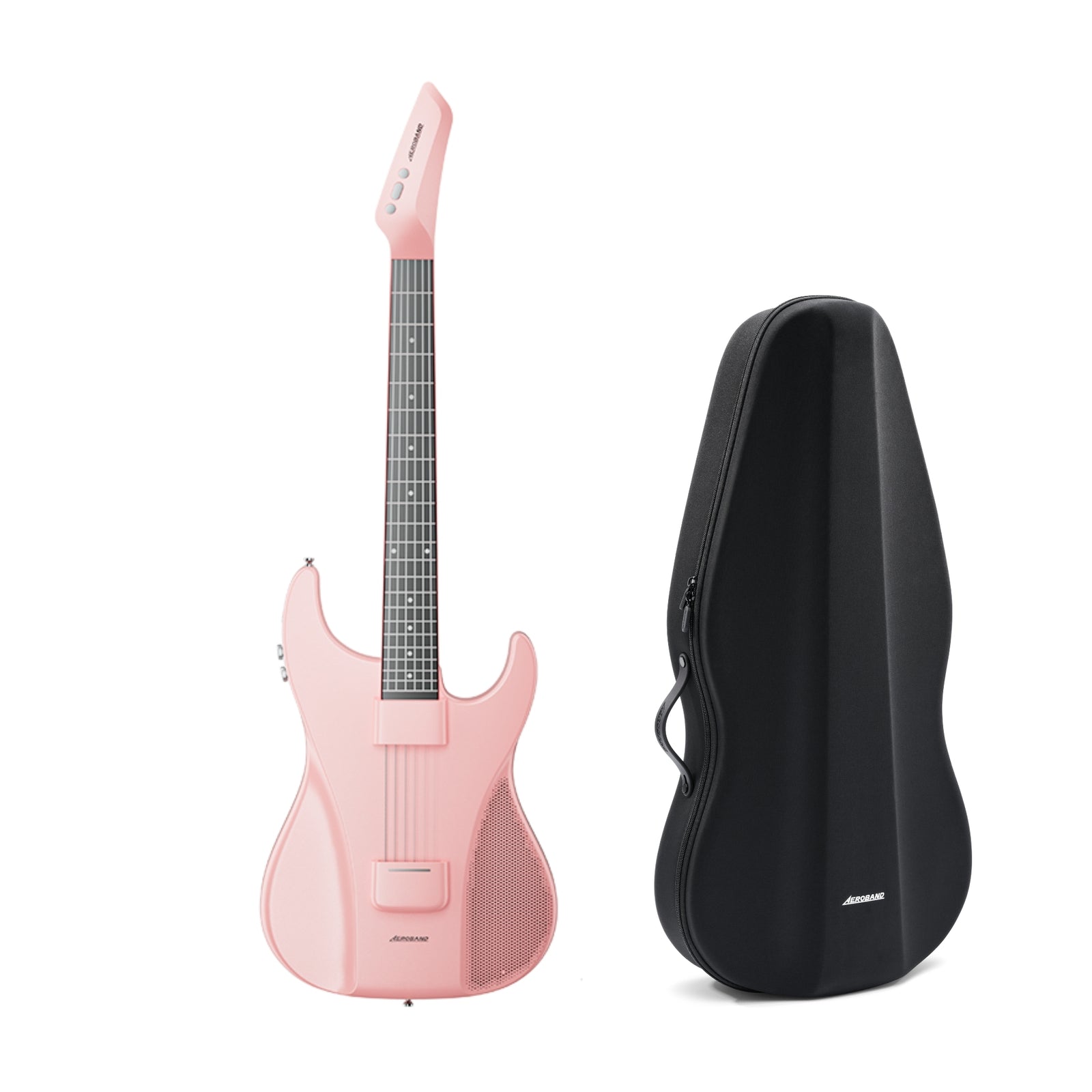 Aeroband Guitar in pink with Bag