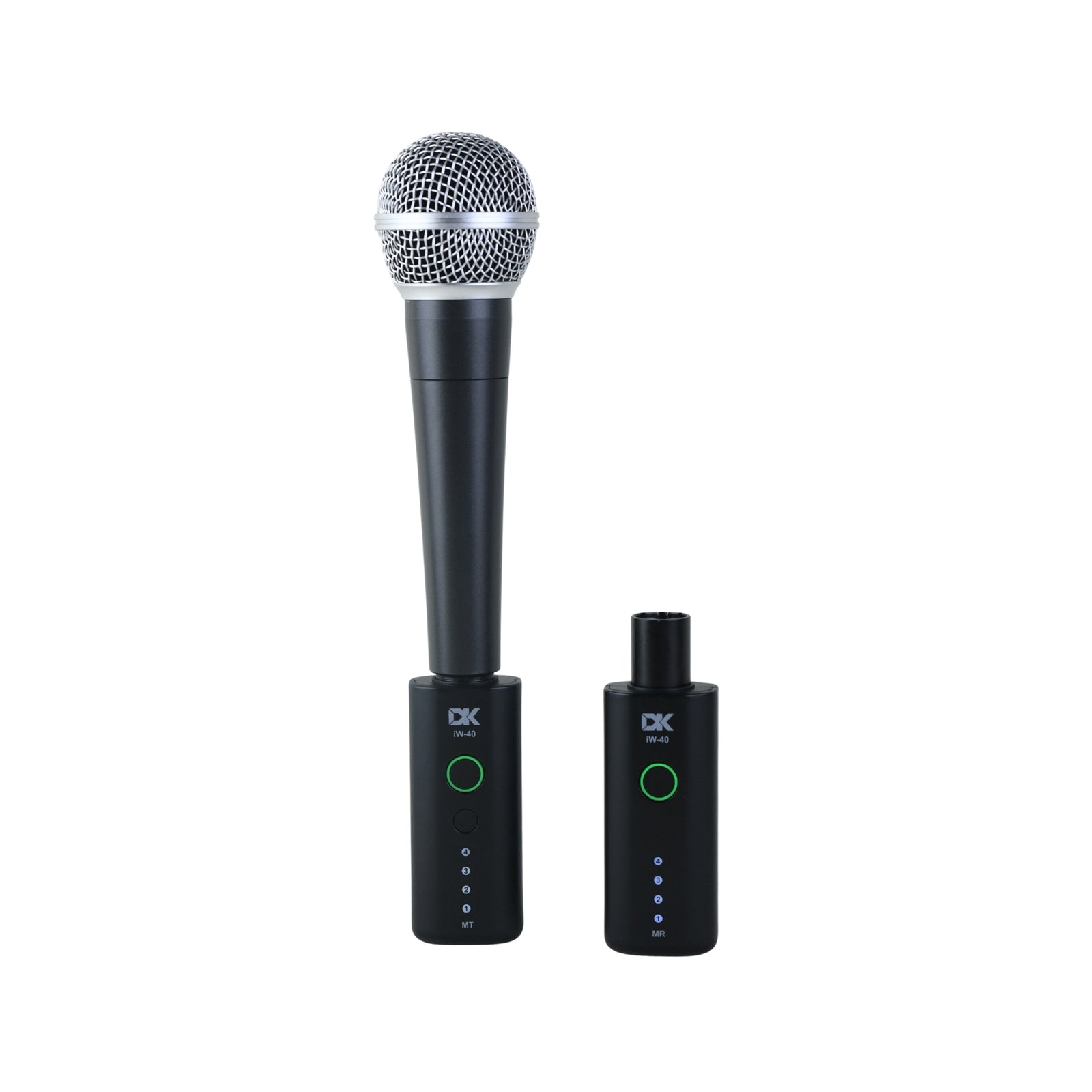 DK IW40 Microphone wireless system set on mic
