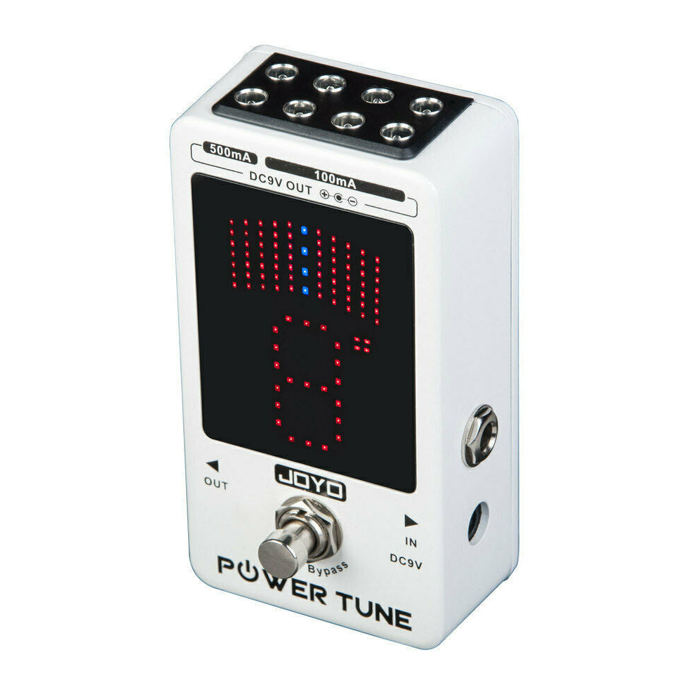 Joyo JF18R Power Tune Guitar Pedal Tuner & Multi-Output Power Supply