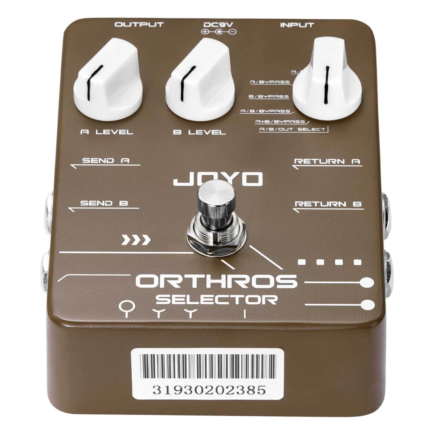 Joyo JF24 Orthros Line Selector Pedal for Guitar Effects Pedals