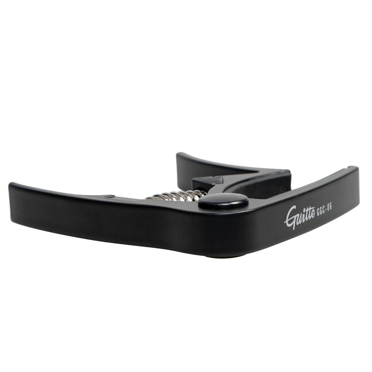 Guitto GGC06 Guitar Ukulele Capo Metal In Black
