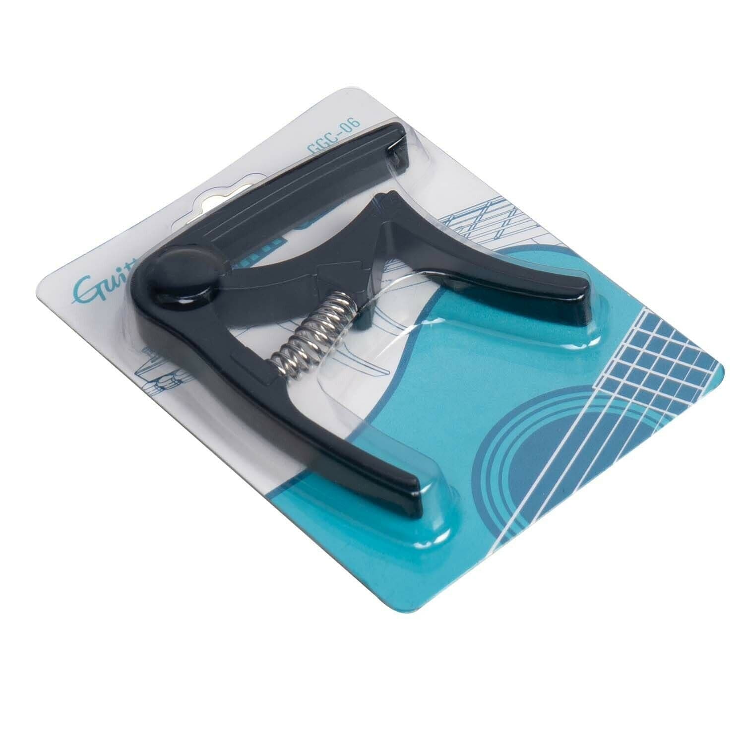 Guitto GGC06 Guitar Ukulele Capo Metal In Black