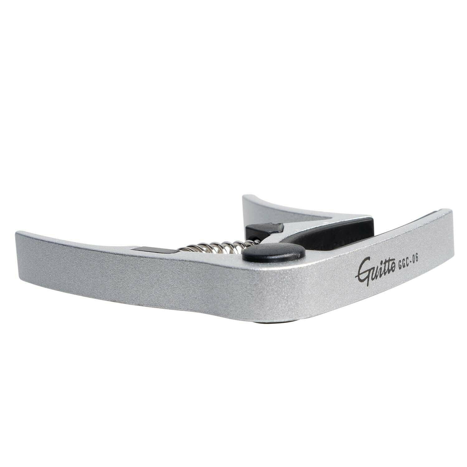 Guitto GGC06 Guitar Ukulele Capo Metal In Sliver