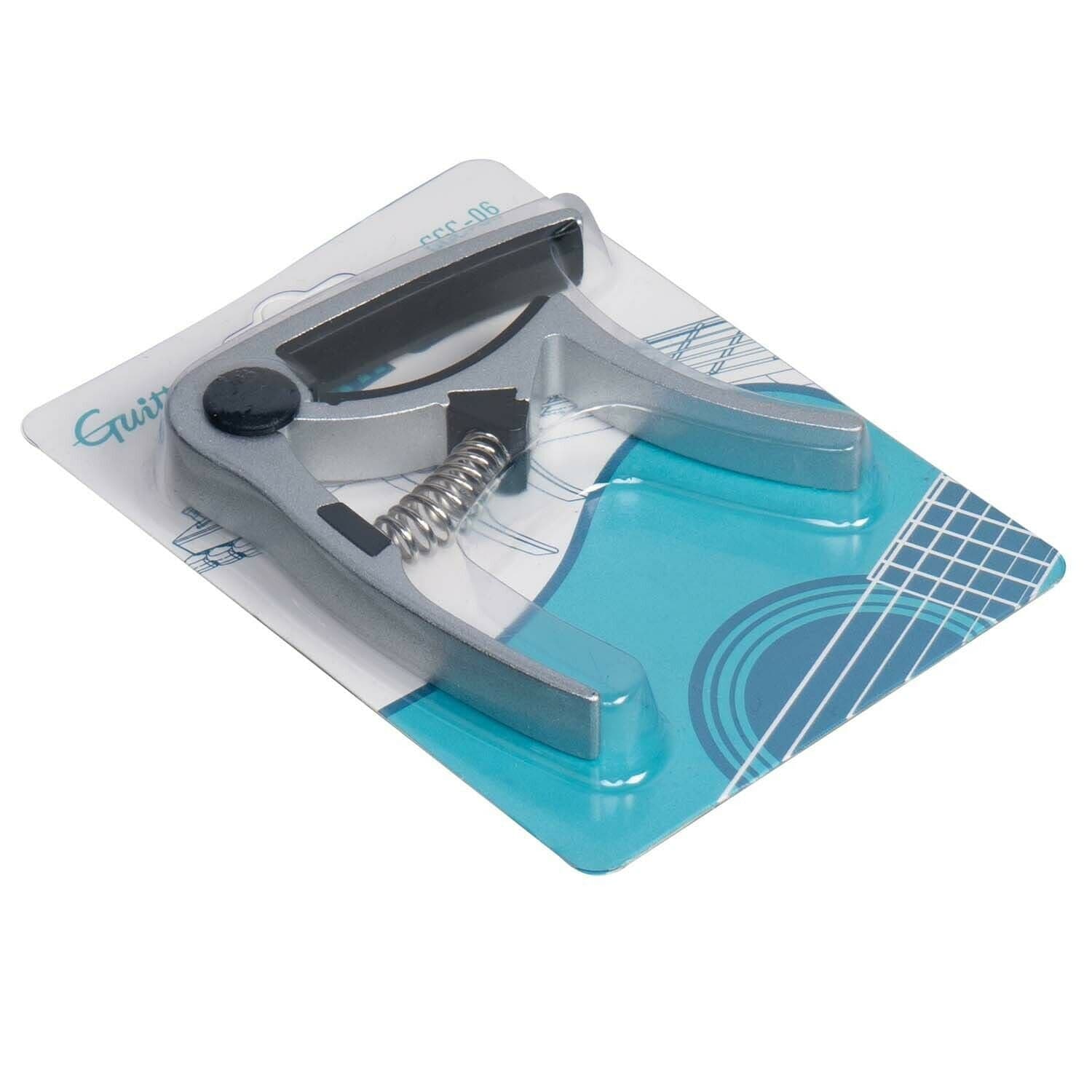 Guitto GGC06 Guitar Ukulele Capo Metal In Sliver