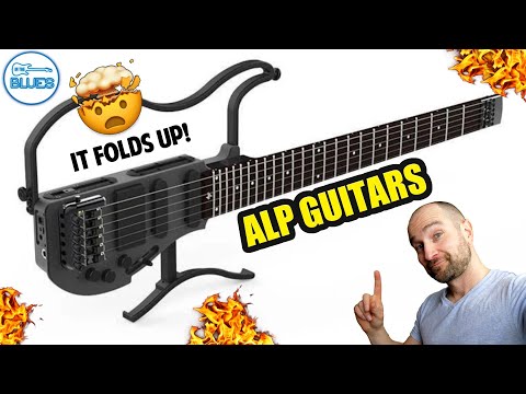 ALP AD-80 Folding Electric Guitar