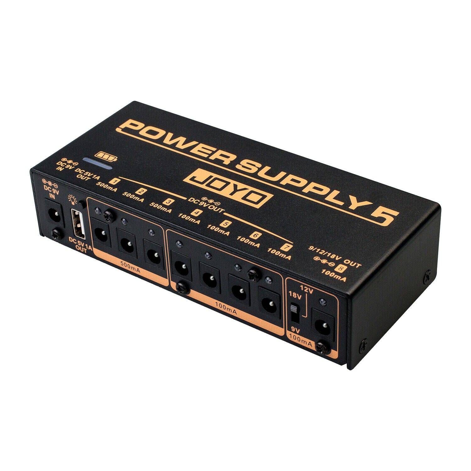 Joyo JP05 Guitar Pedal Supply Rechargeable Isolated Power Brick