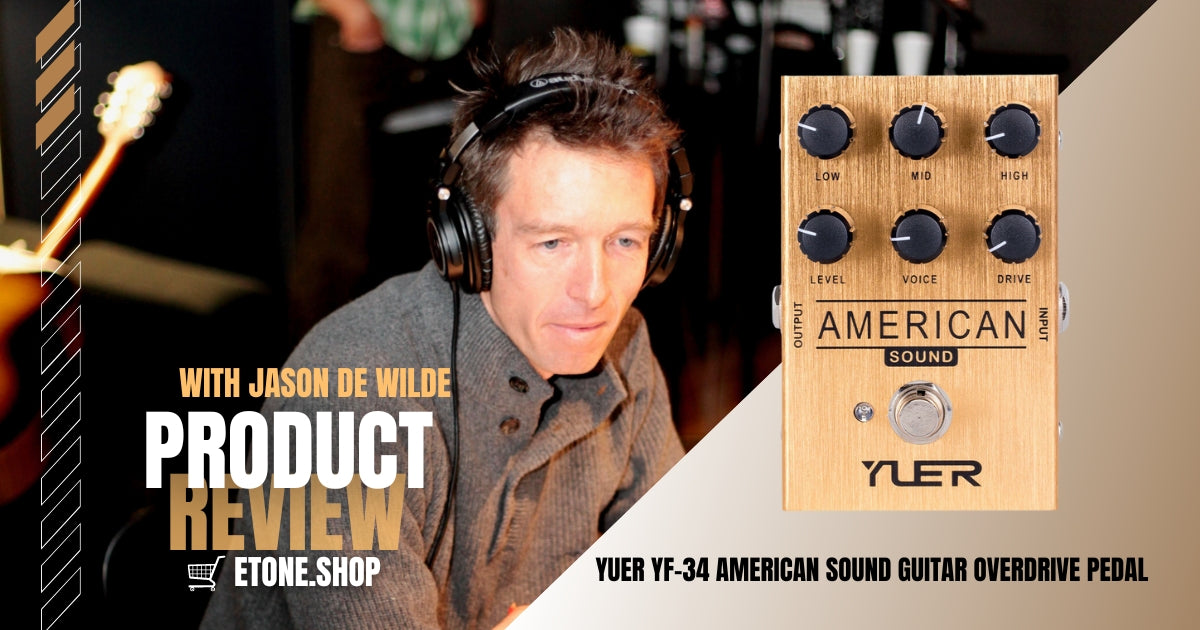 Product Review for YUER YF-34 American Sound Guitar Overdrive Pedal 