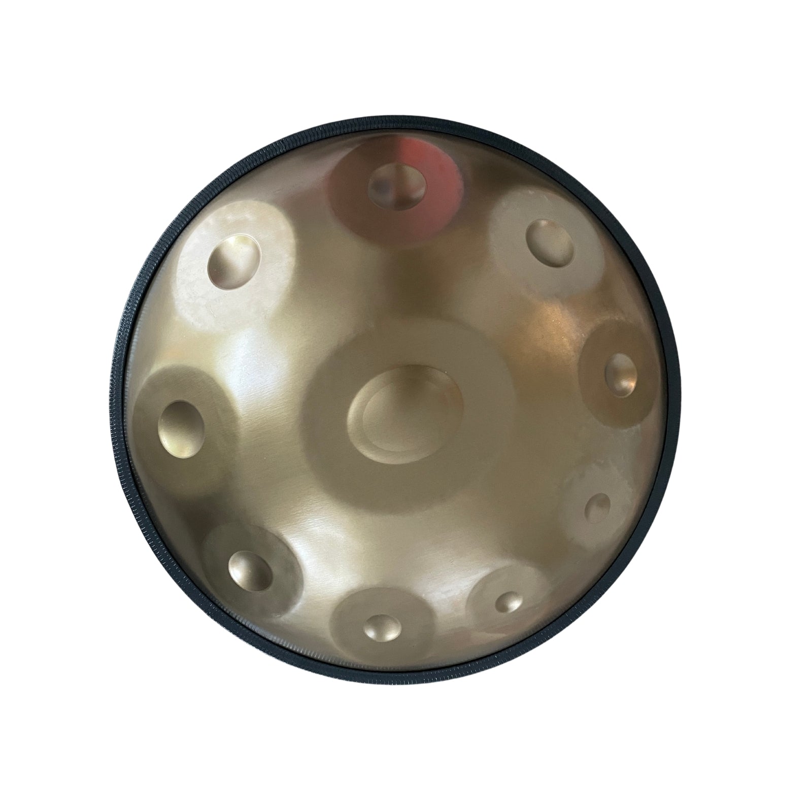 Jam Music 10 Notes Handpan 22' Inch Handpan Drum Hand Drum In Minor D 440Hz- Gold