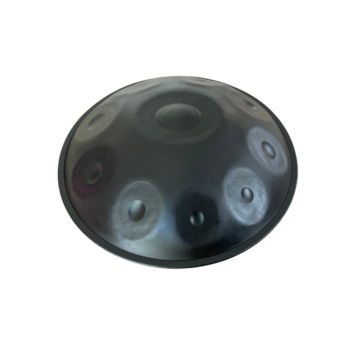 Jam Music 10 Notes Handpan 22' Inch Handpan Drum Hand Drum In Minor D 440Hz- Black