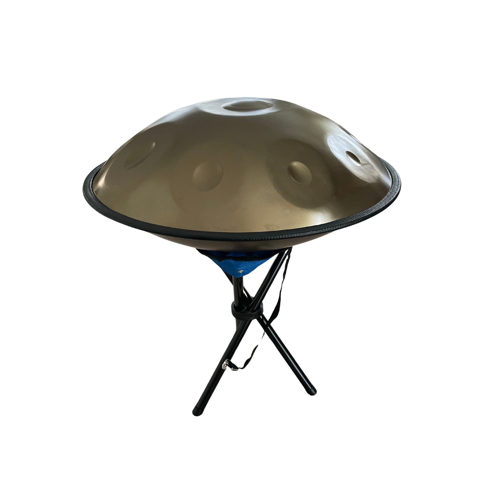 Jam Music 10 Notes Handpan 22' Inch Handpan Drum Hand Drum In Minor D 440Hz- Gold