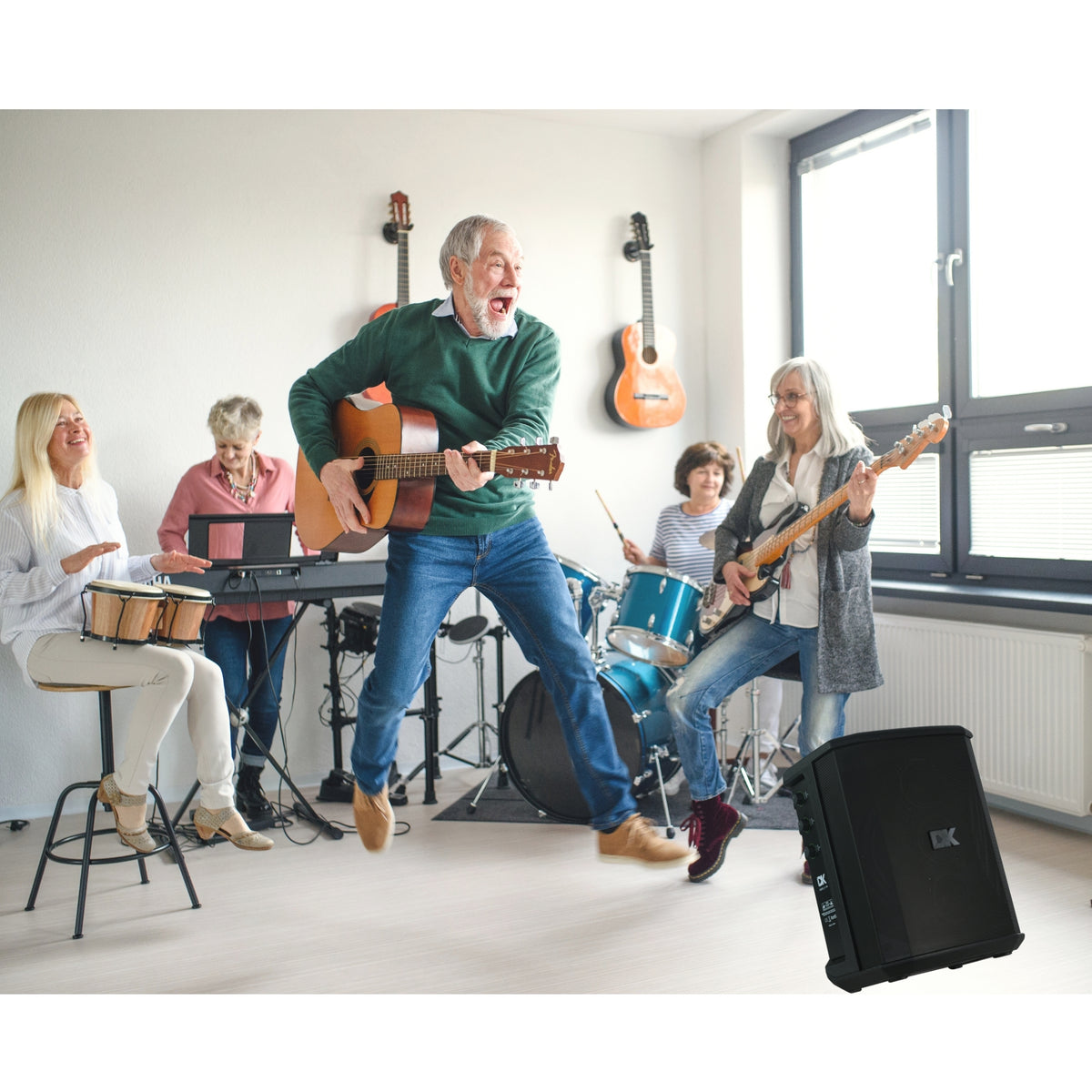 DK IC-150 Portable PA Speaker Amp System for Events and Performers