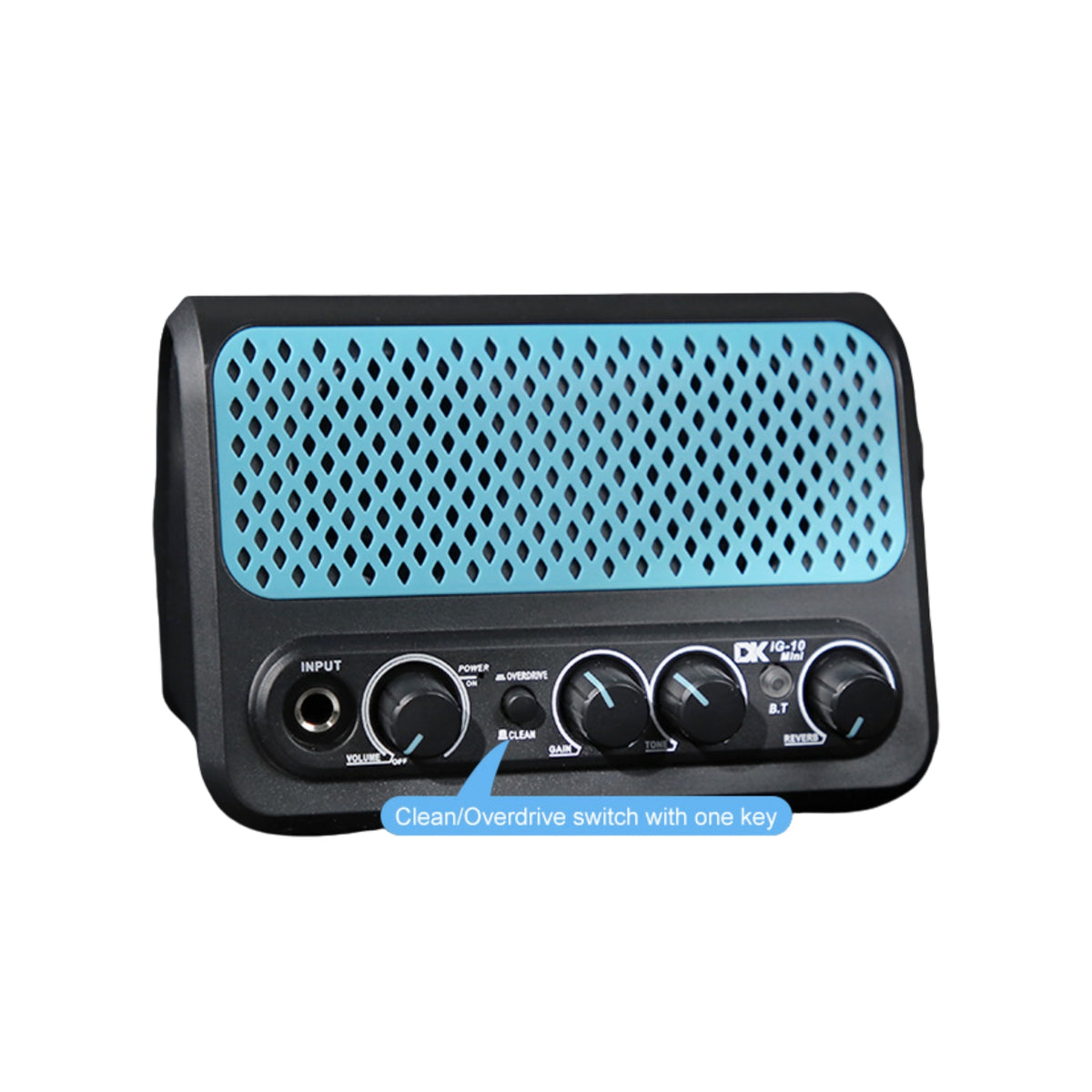 DK IG-10 Mini Guitar Amp Black Function Highlights 