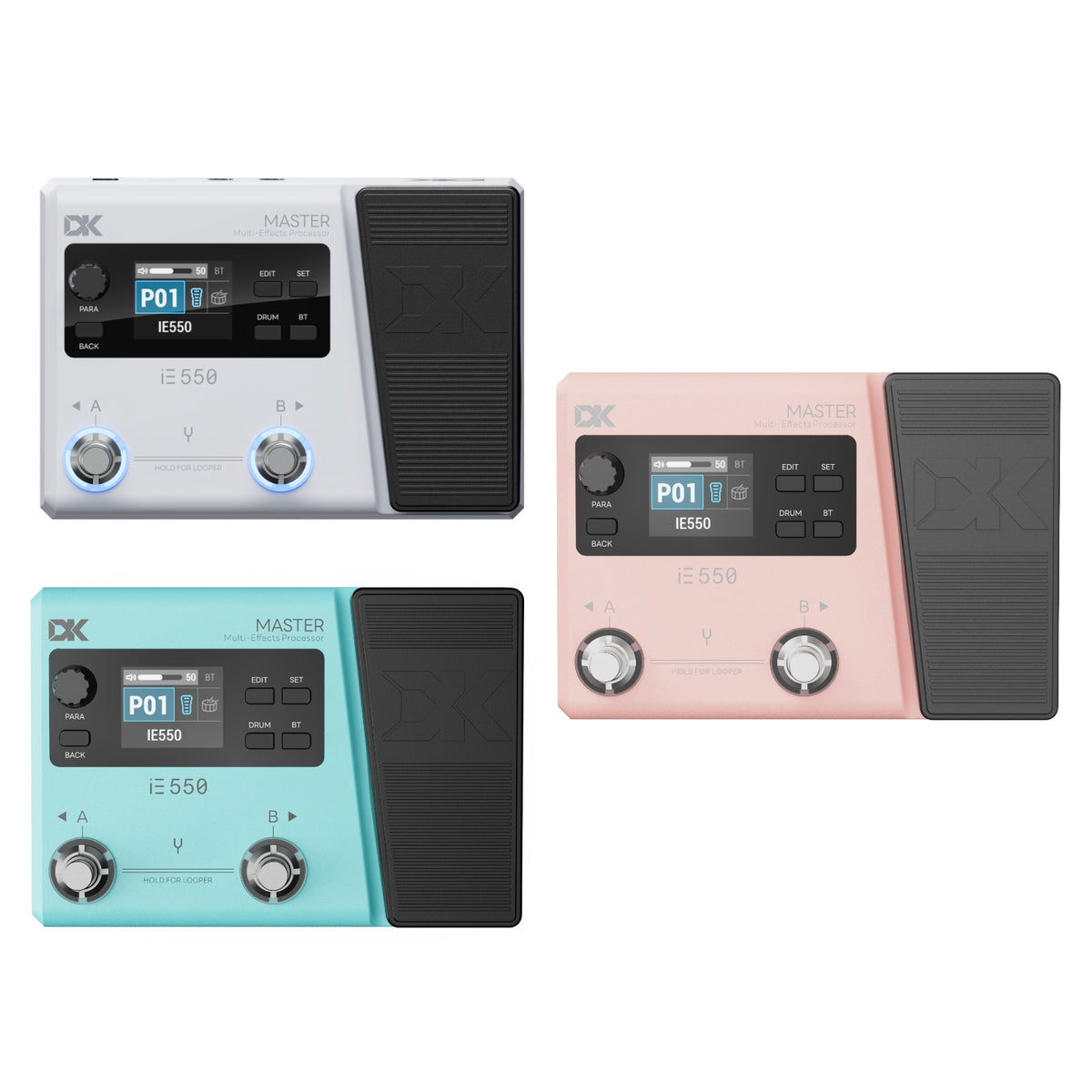 DK iE-550 Multi-effects Guitar Processor With Bluetooth &amp; App - ETONE.SHOP