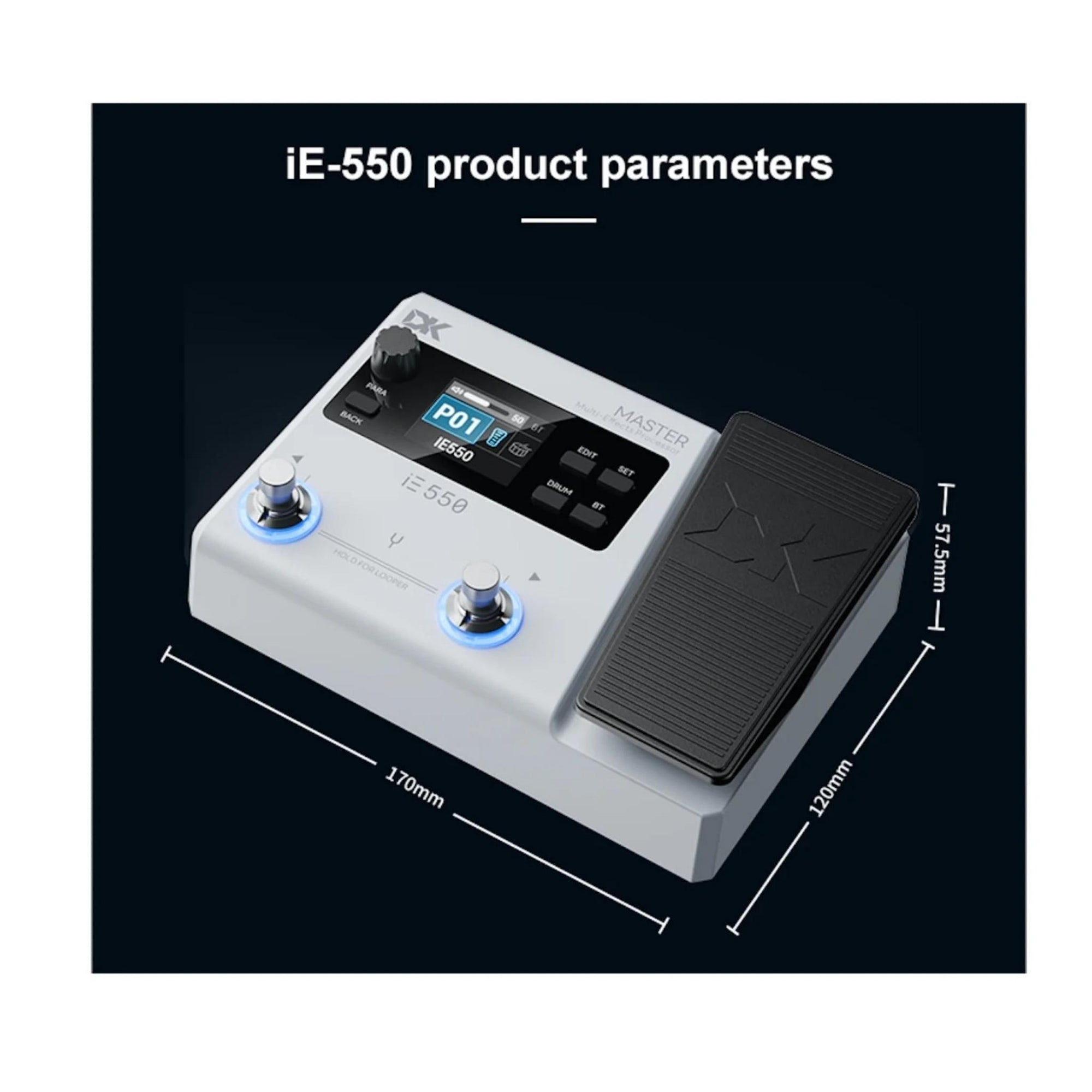 DK iE-550 Guitar Effects Pedal - ETONE.SHOP