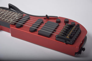 ALP AD-80 Electric Guitar Headless Guitar Folding Body - Red