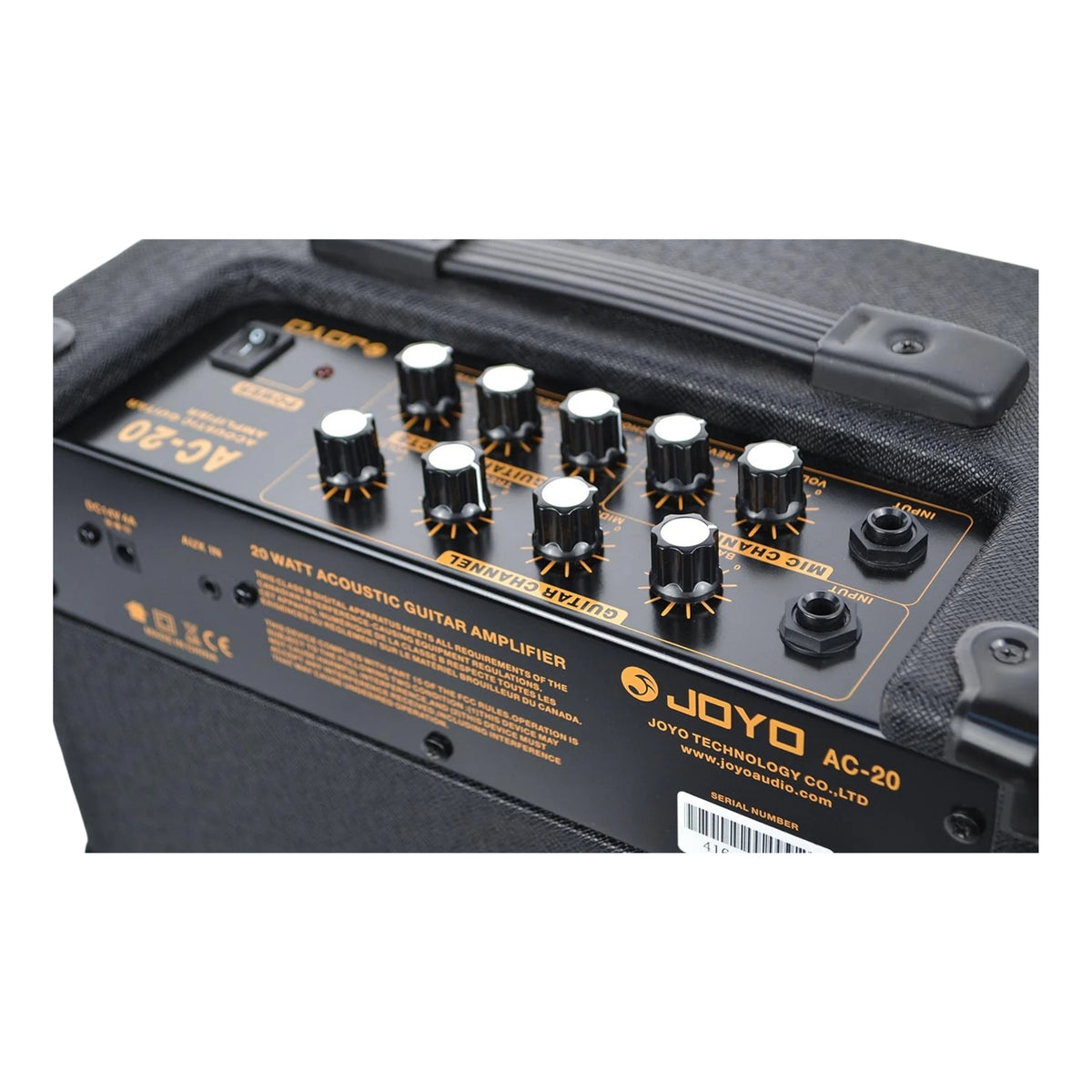Joyo AC-20 20Watts Acoustic Guitar Amplifier with Mic Channel