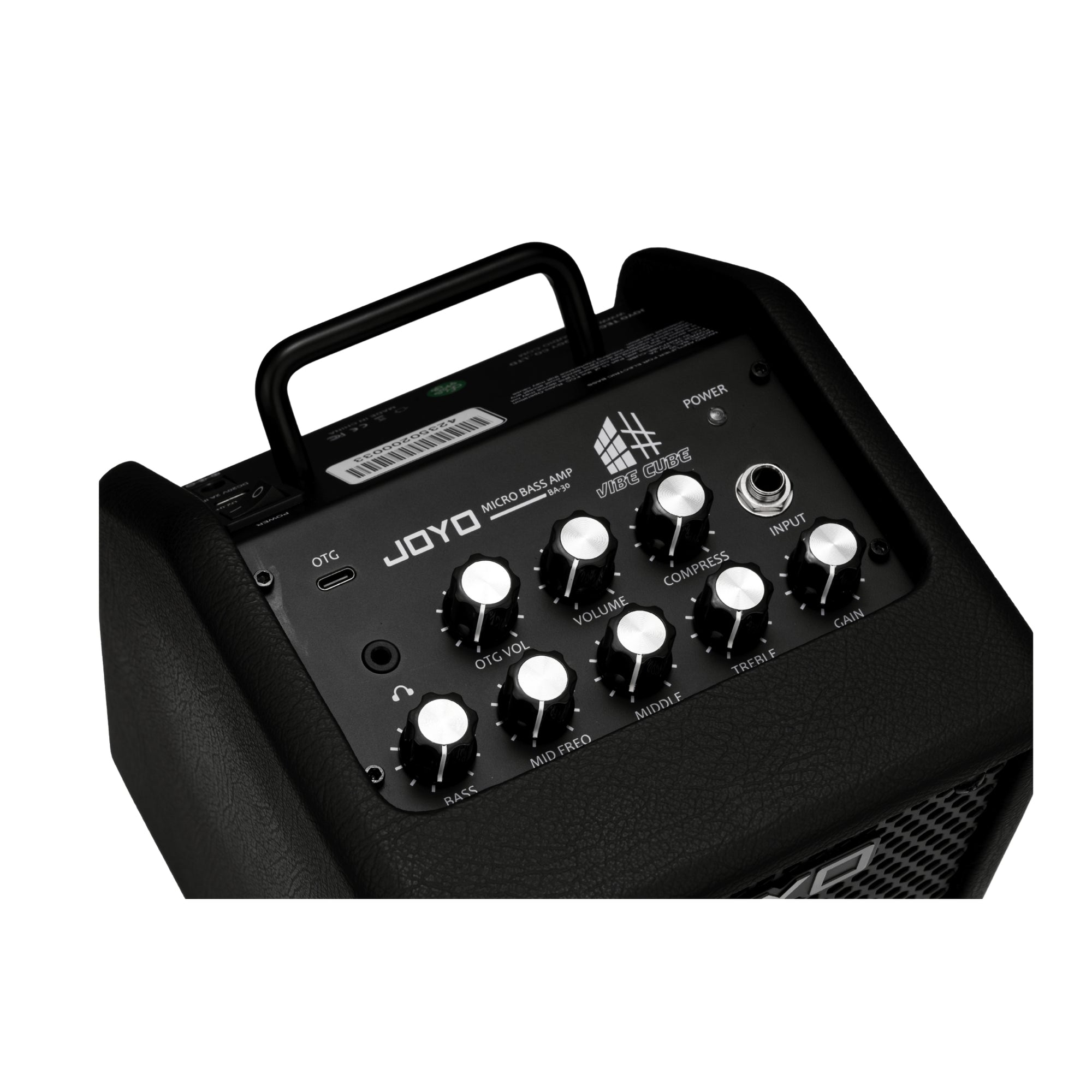JOYO BA-30 Vibe Cube 30W Micro Bass Amplifier with Bluetooth&USB-C