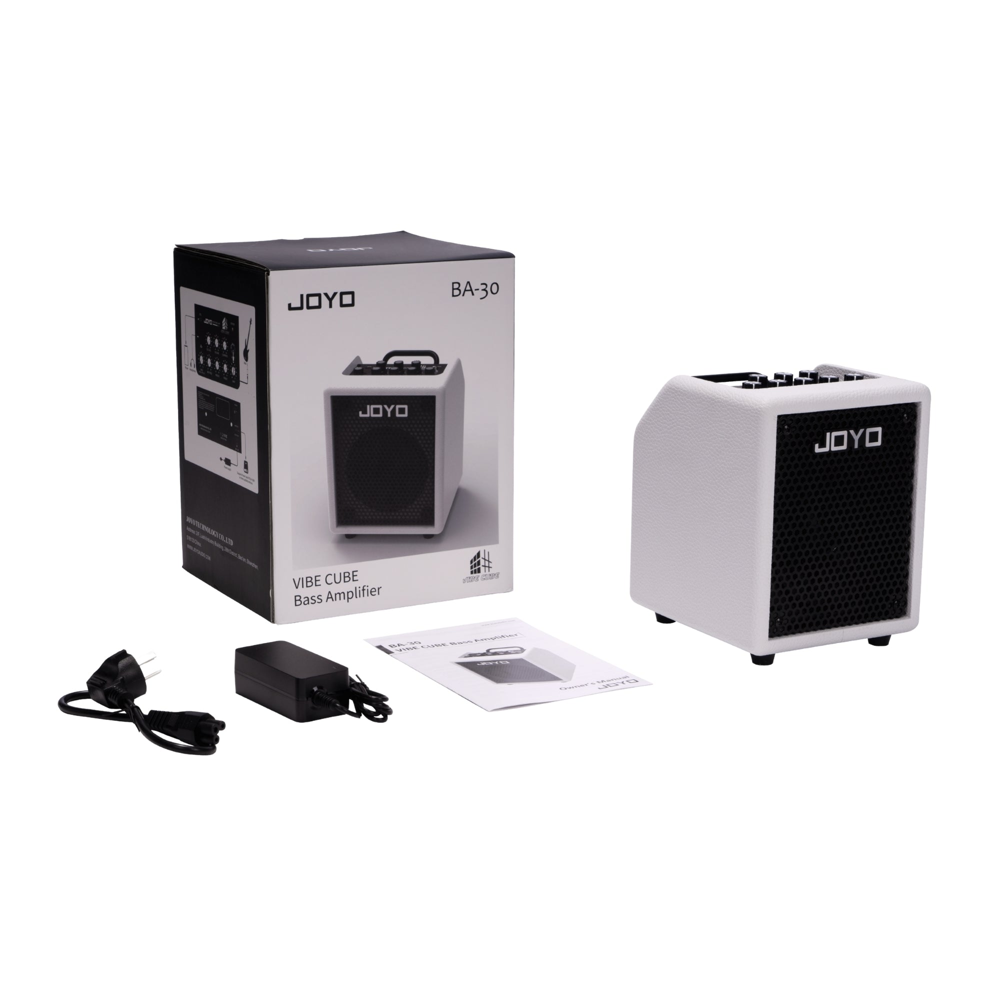 JOYO BA-30 Vibe Cube 30W Micro Bass Amplifier with Bluetooth&USB-C