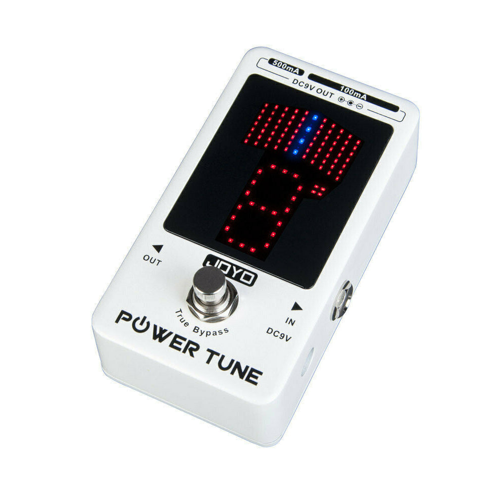 Joyo JF18R Power Tune  Guitar Pedal Tuner & Multi-Output Power Supply