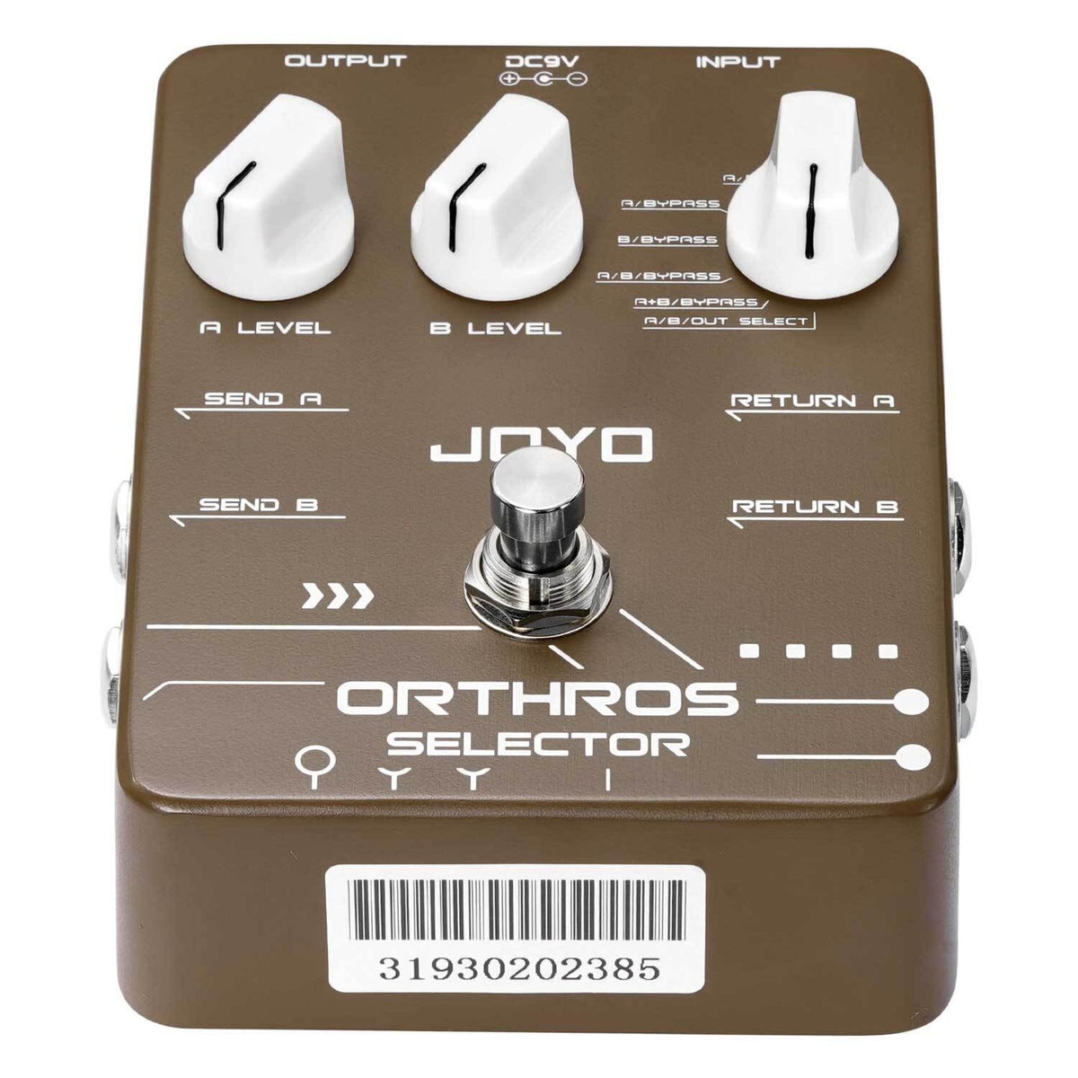 Joyo JF24 Orthros Line Selector Pedal for Guitar Effects Pedals