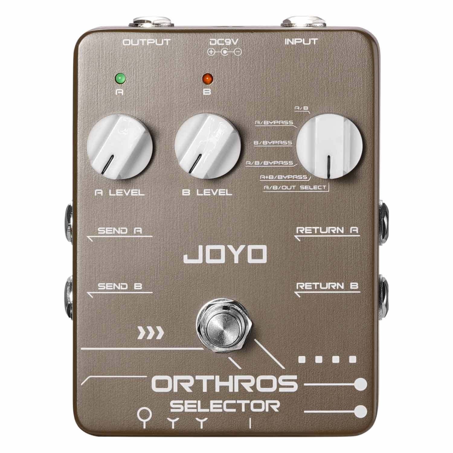 Joyo JF24 Orthros Line Selector Pedal for Guitar Effects Pedals