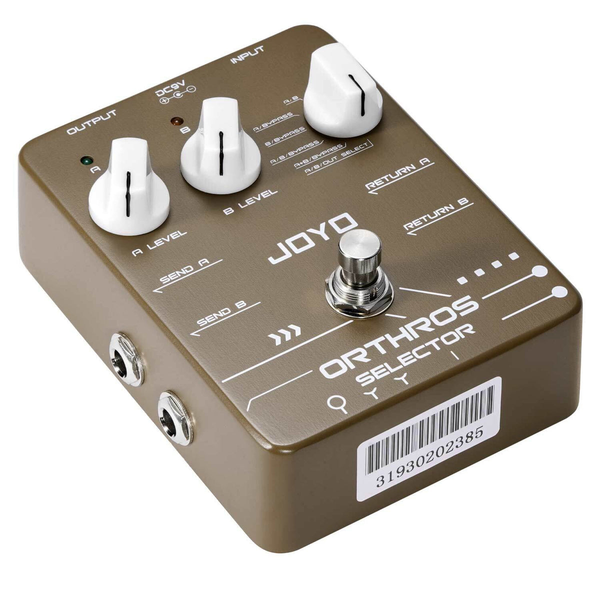 Joyo JF24 Orthros Line Selector Pedal for Guitar Effects Pedals