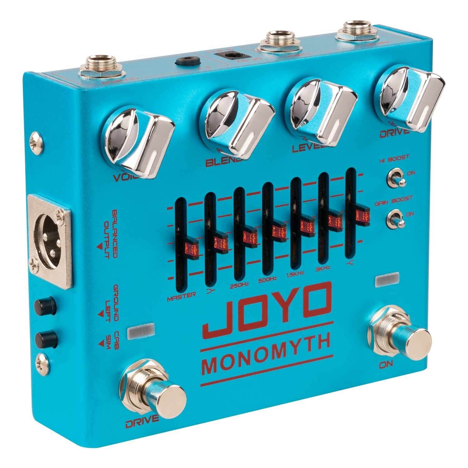 joyo preamp pedal R26 Monomyth Bass XLR DI, 6-Band EQ, Cab Simulation Color:Red/White Swirl Interactive Controls Shape Gain Kona Rove | The convertible bike