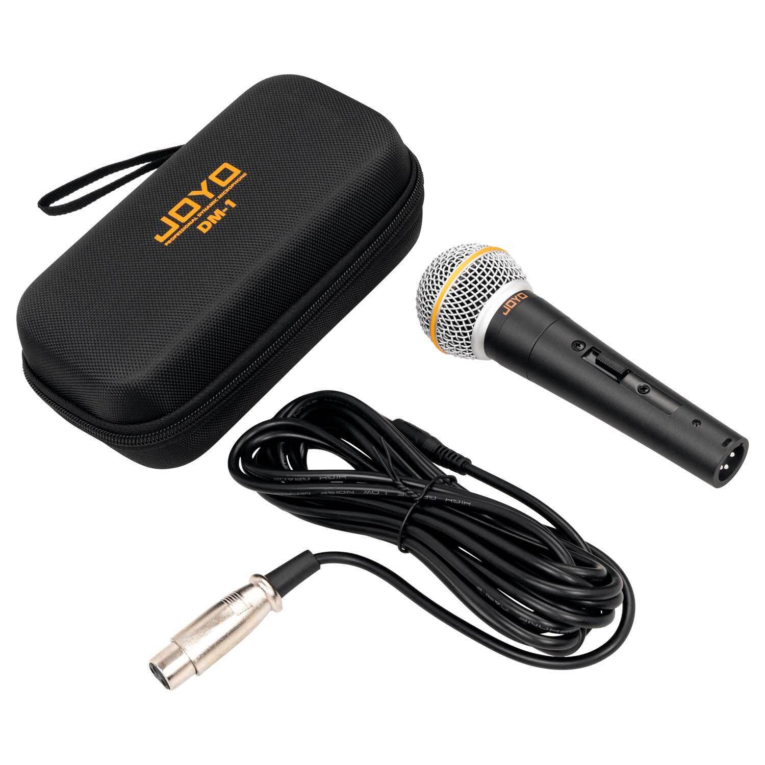 Joyo DM-1 Dynamic Microphone with Protective Case - ETONE.SHOP