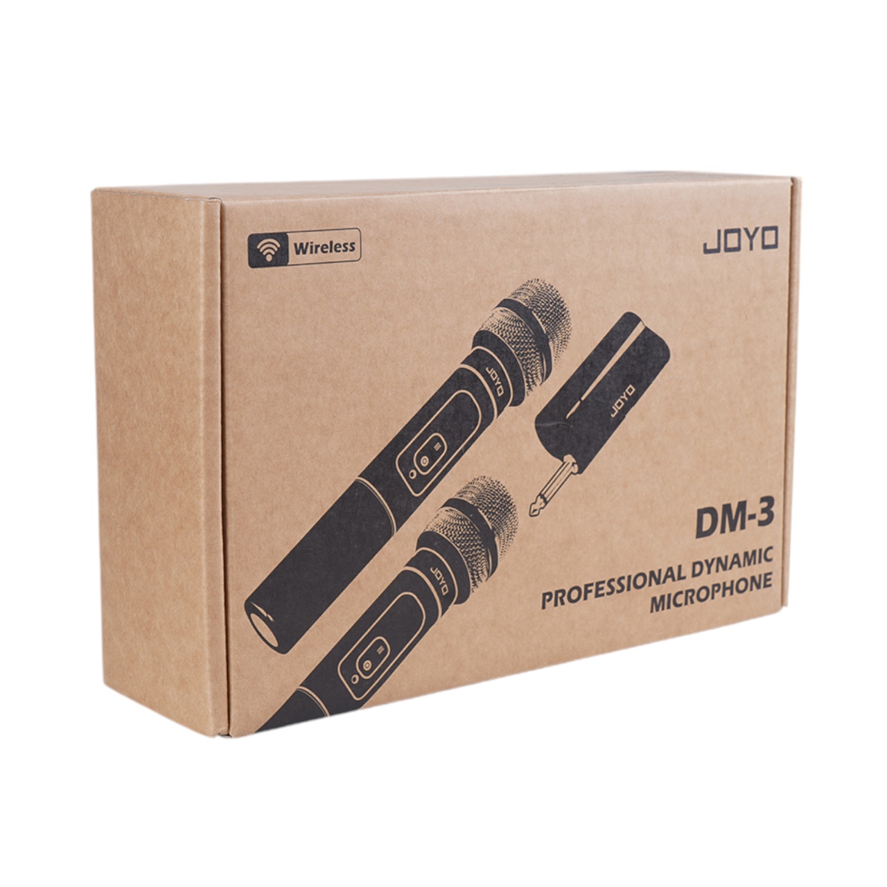 Joyo DM-3 Dual Wireless Dynamic Microphone Set with Case - ETONE.SHOP