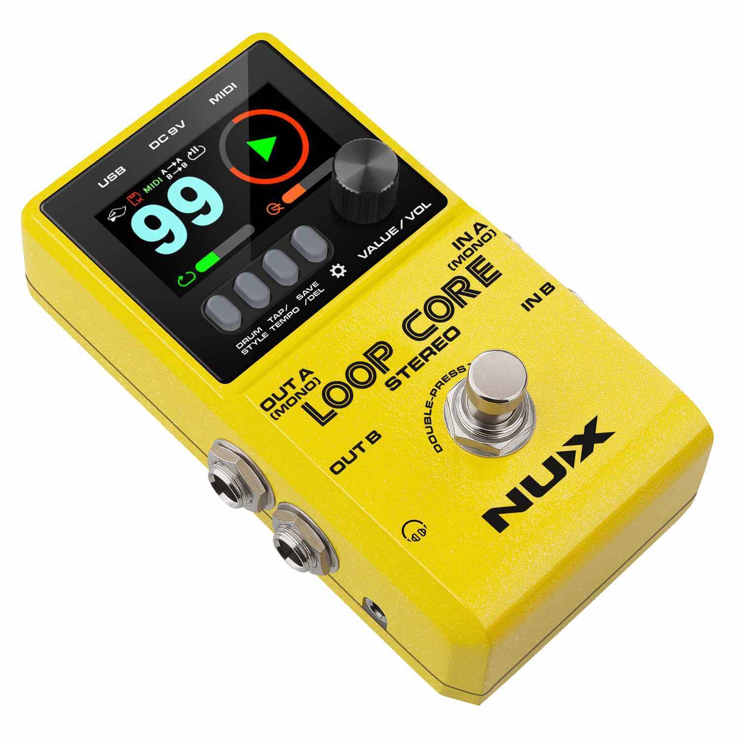 NUX Loop Core Deluxe MK2 Looper Guitar Effects Pedal