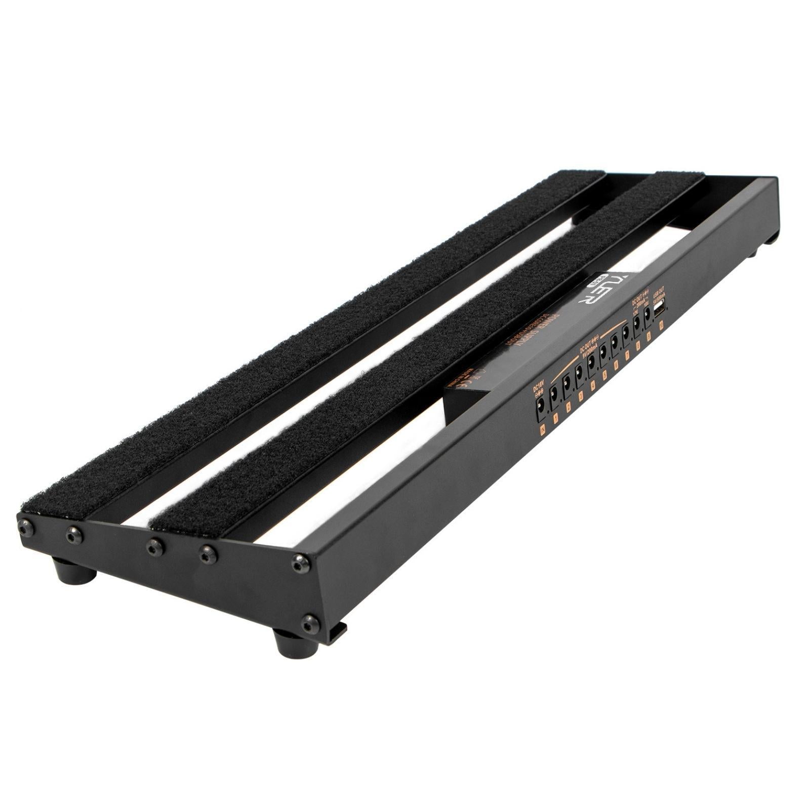 YUER PR-01 Guitar Pedalboard with Built-In Power Supply & USB Output