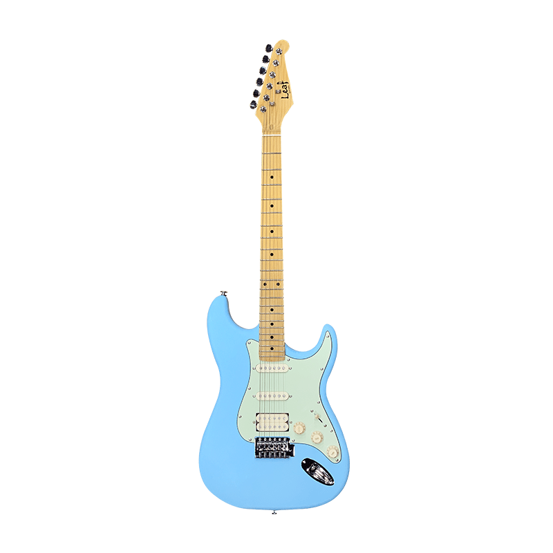 Sky blue electric discount guitar