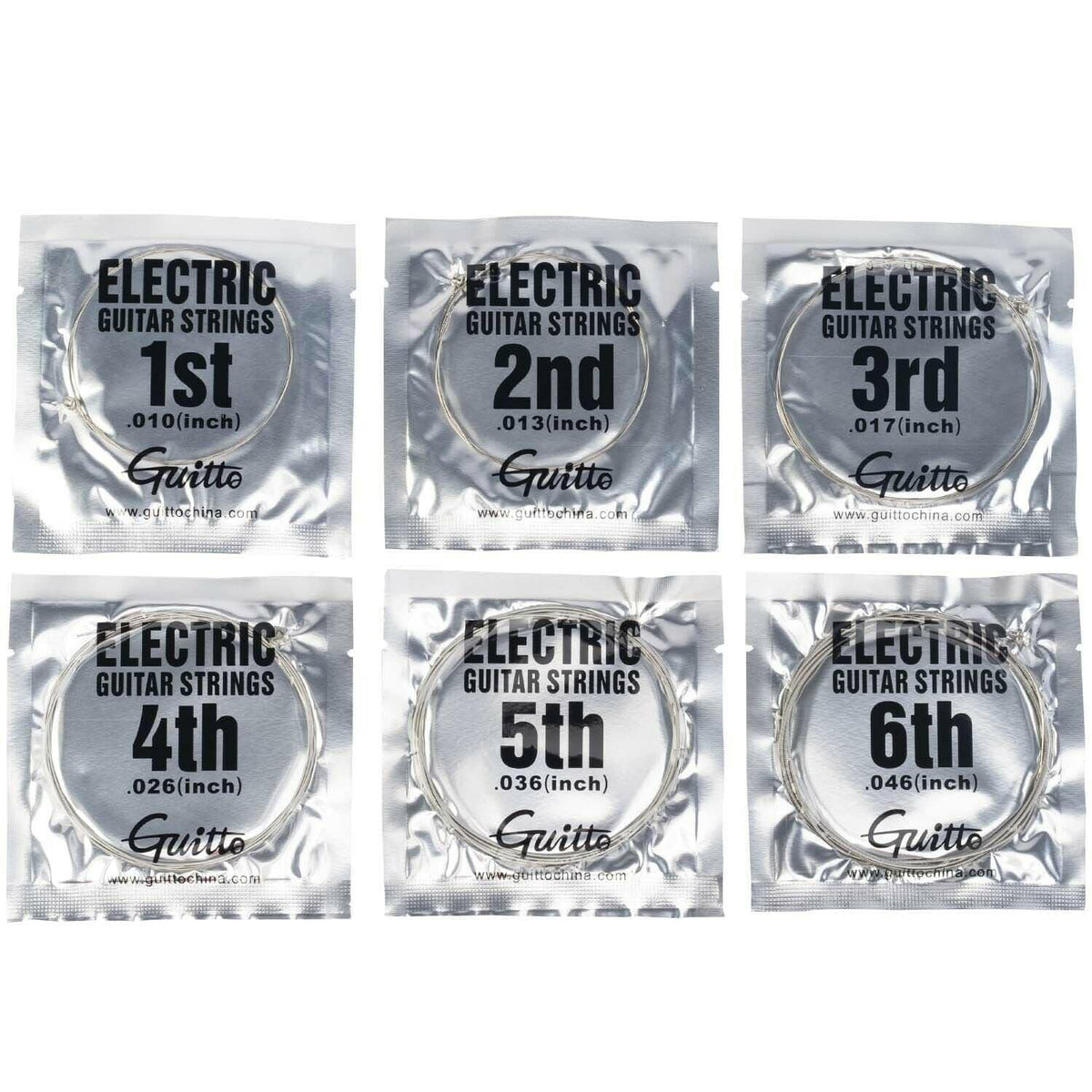 Guitto GSE-010 10-46 Electric Guitar Strings
