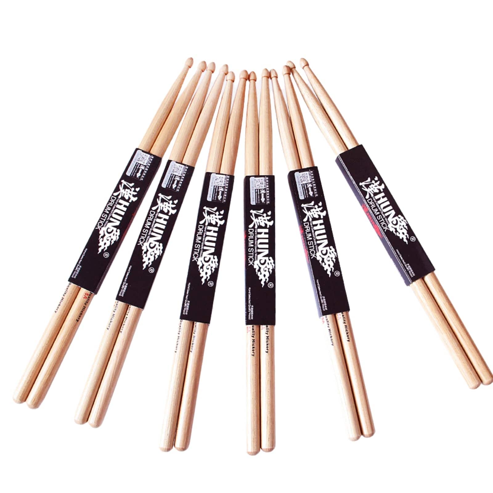 Hanflag 5A Drumsticks Premium Tough Hickory