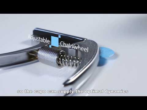 Guitto GGC-02 Guitar Capo Silver 