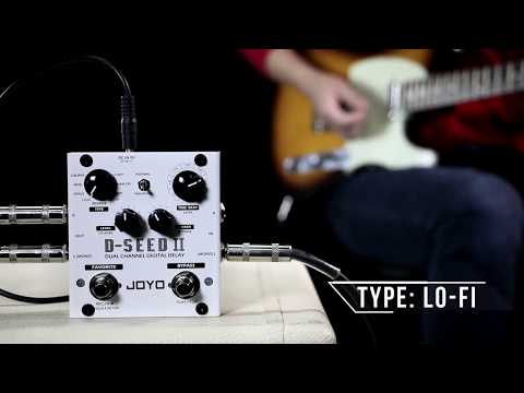Joyo D-Seed II Dual Channel Digital Guitar Delay Pedal - ETONE.SHOP
