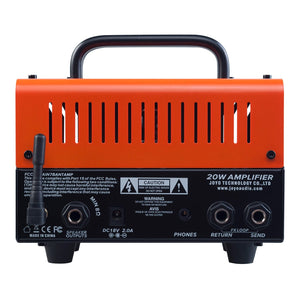 Joyo Bantamp Firebrand 20 Watts High Gain Tube Amp Head