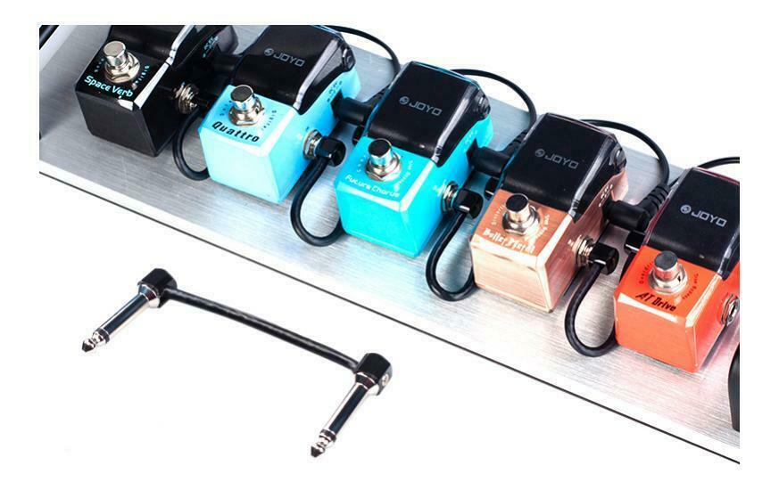 JOYO CM-15 Solder-Free Patch Cable Kit 1/4" TS Right Angle Jack Connectors