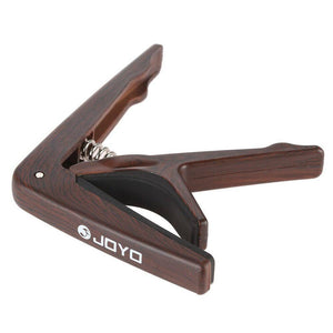 Joyo JCP01 Capo for Steel String Acoustic/ Electric Guitar-Wood Look