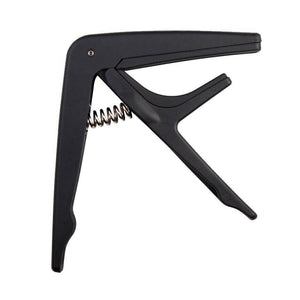 Joyo JCP01 Capo Steel String Acoustic Electric Guitar Black