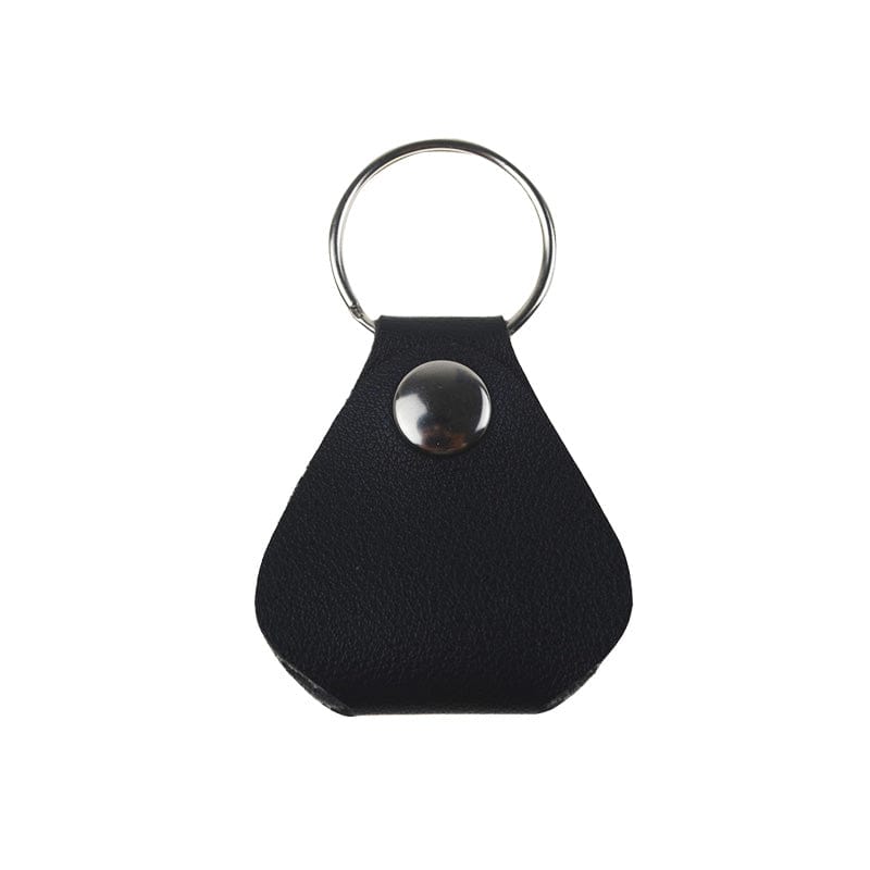 Set of 10 Pieces Black JOYO 1.4mm Guitar Pick + One Black Pick Key Chain