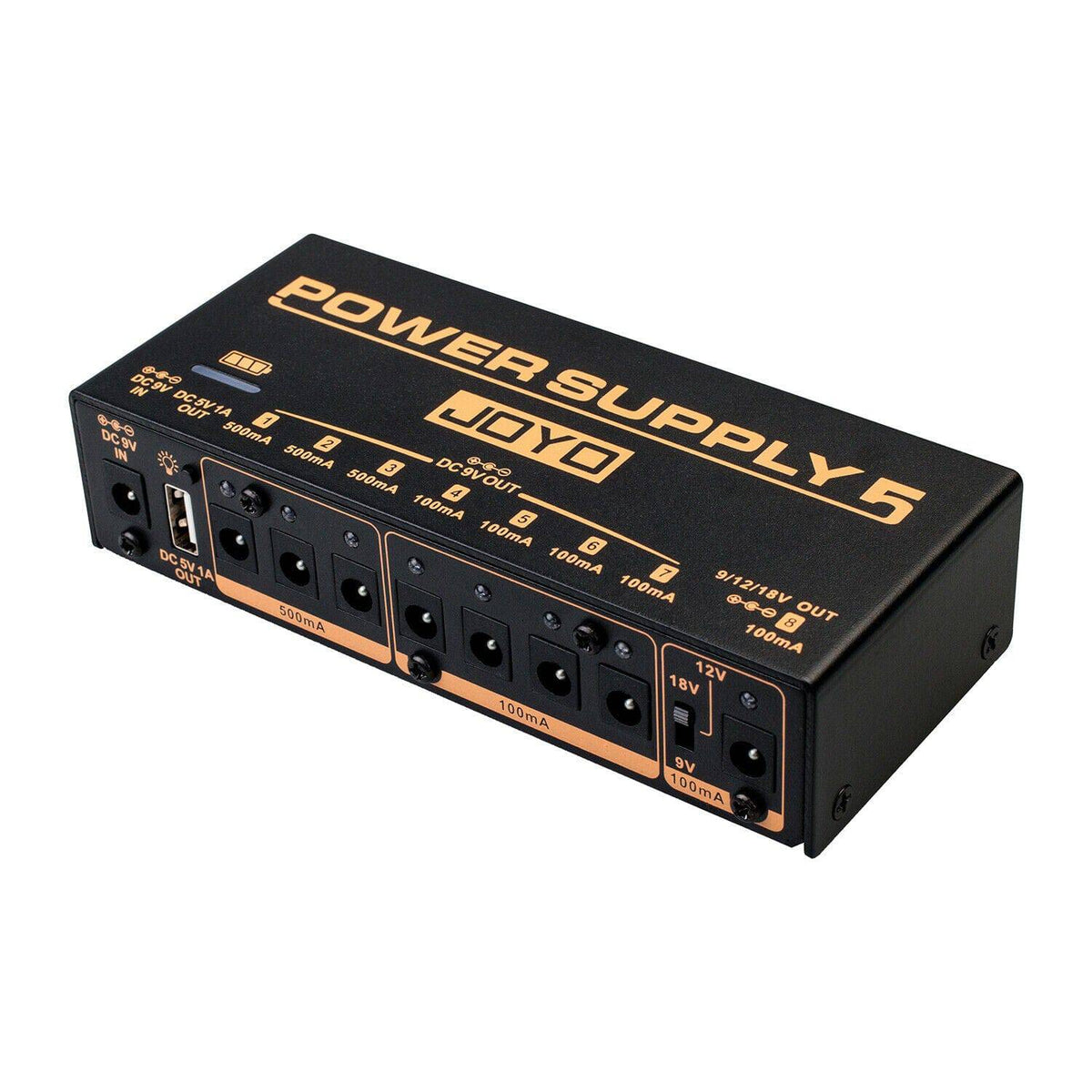 Joyo JP05 Guitar Pedal Supply Rechargeable Isolated Power Brick