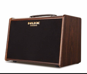 NUX SA-40 40 Watt Rechargeable Acoustic Guitar Amp with Mic Input