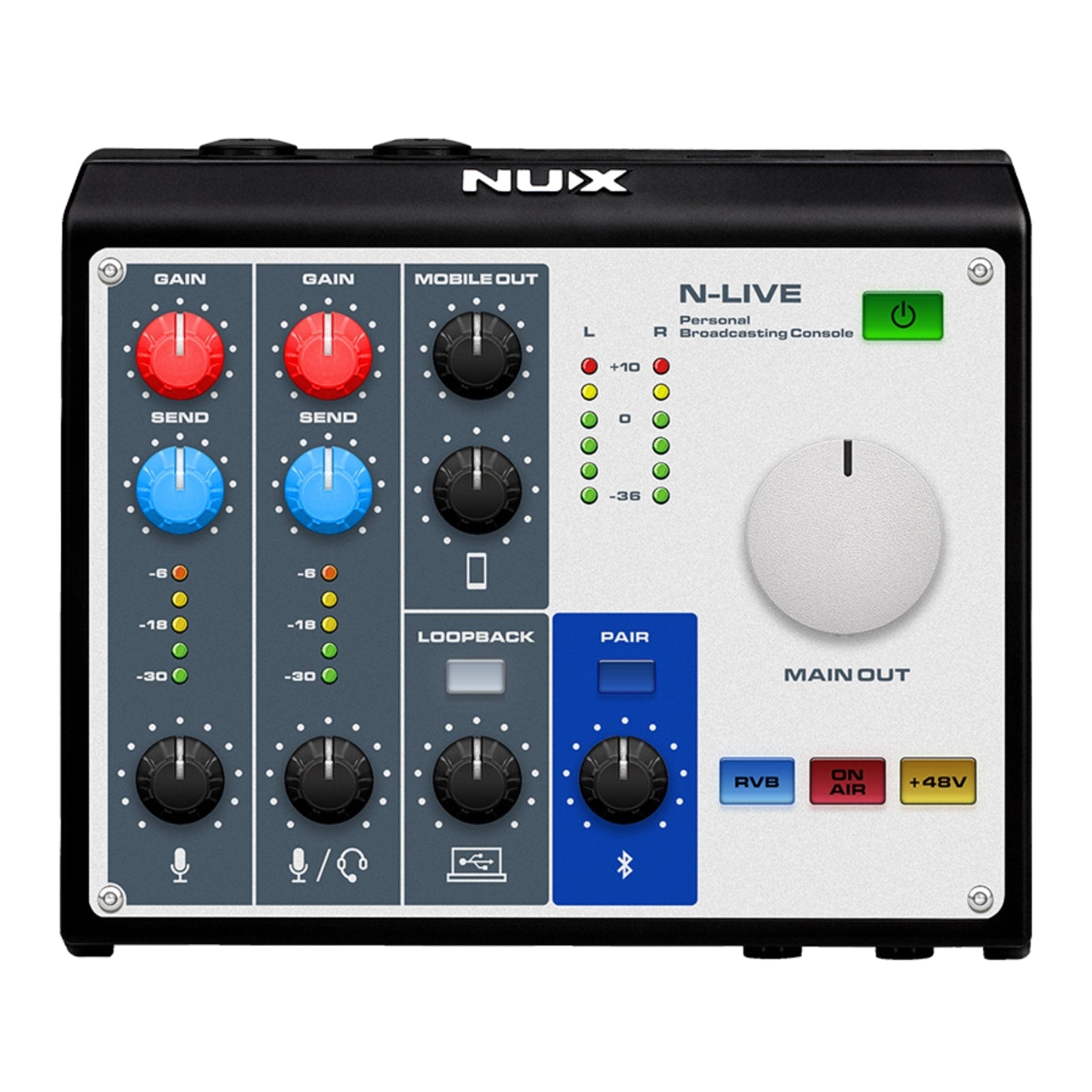 NUX N-LIVE  - The Most Versatile Audio Interface - Combining Guitar Modelling, Podcasting, and Live Streaming Pro Audio Home Recording All In One - ETONE.SHOP